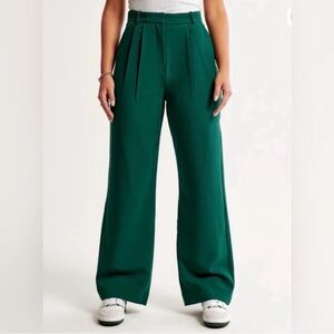 Abercrombie Women’s Sloane Pant Green Sz 31 Regular